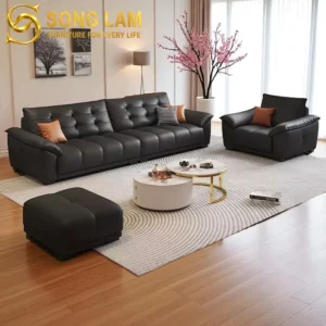 Sofa Băng Da Hiện Đại Blackstone SIU0111 - Ảnh 4