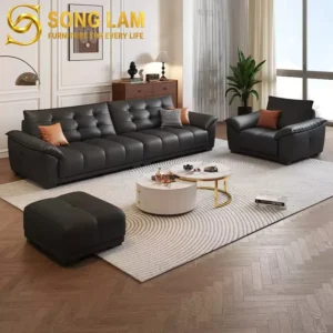 Sofa Băng Da Hiện Đại Blackstone SIU0111 - Ảnh 5