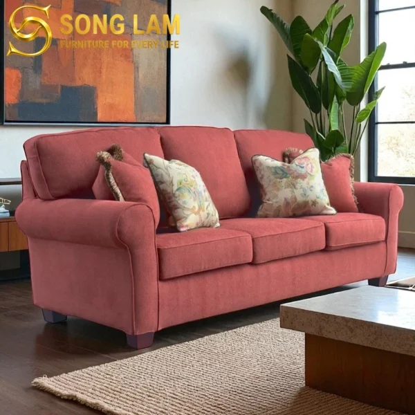 Sofa Băng Bọc Vải Thanh Lịch Rosewood SIU01111 1 SIU01111 6