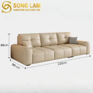 Sofa Băng Da Hiện Đại Lucent SIU01114 - Ảnh 3