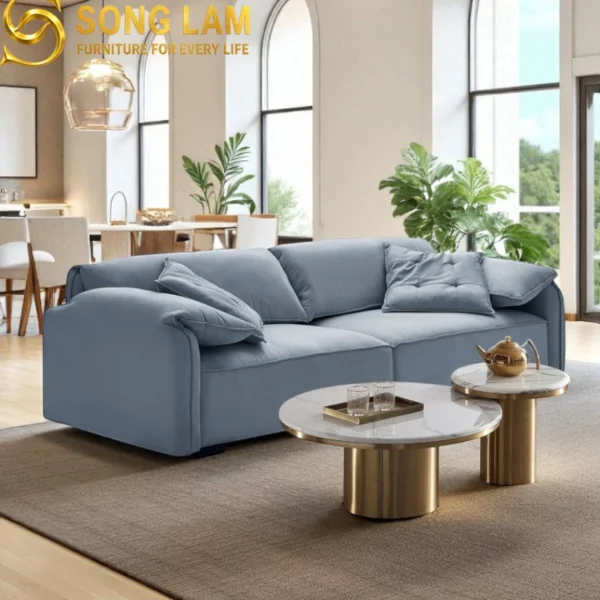 Sofa Băng Bọc Vải Hiện Đại Bluebay SIU01121 2 SIU01121 5