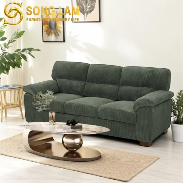 Sofa Băng Vải Êm Ái Forest SIU01123 sofa băng phòng khách cao cấp thiết kế theo yêu cầu