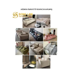 Sofa Băng Tối Giản Dáng Thấp Cloud SIU01134 - Ảnh 6