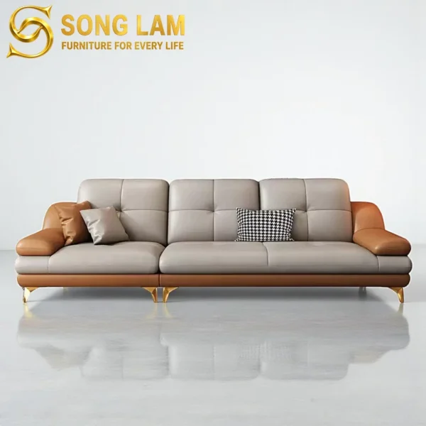 Sofa Băng Chân Cao Hiện Đại Madison SIU01139 1 Sofa Băng Chân Cao Hiện Đại Madison SIU01139 góc nghiêng làm nổi bật đường nét thiết kế phù hợp sofa may đo cho nhà phố và căn hộ