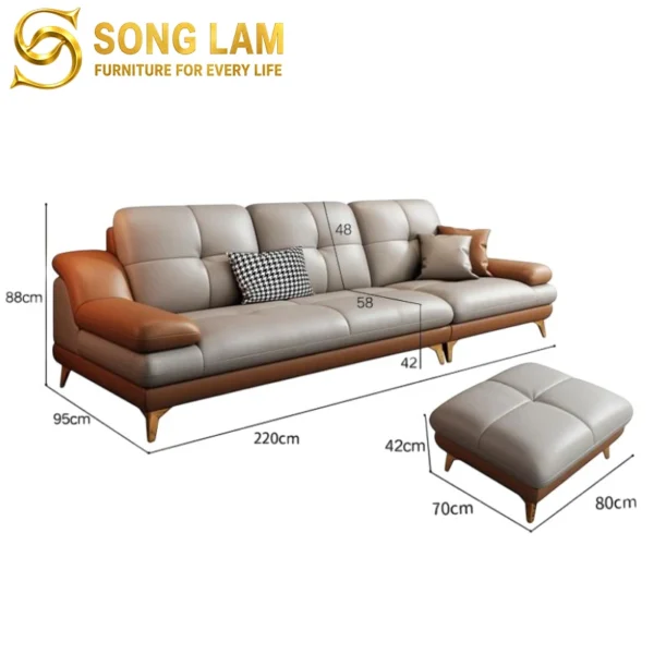 Sofa Băng Chân Cao Hiện Đại Madison SIU01139 3 Sofa Băng Chân Cao Hiện Đại Madison SIU01139 sofa băng phòng khách cao cấp thiết kế theo yêu cầu
