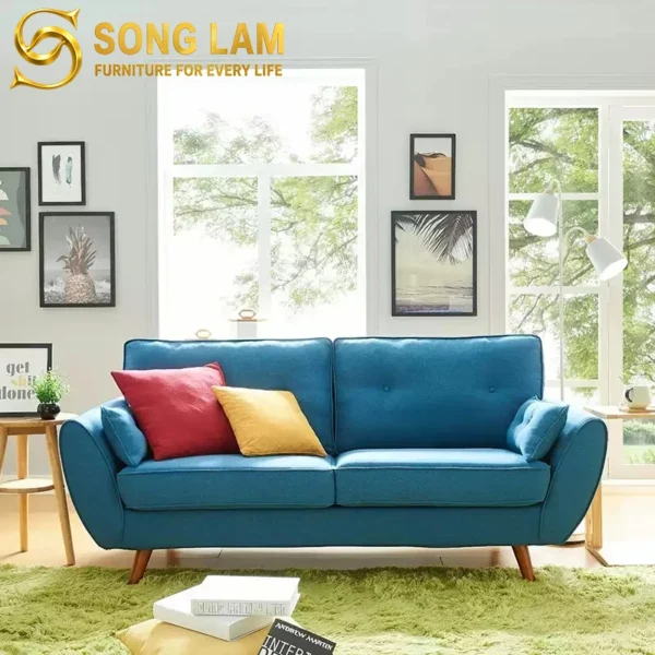 Sofa Băng Hiện Đại Bọc Da Aster SIU0117 dáng băng hiện đại tối ưu không gian tiếp khách