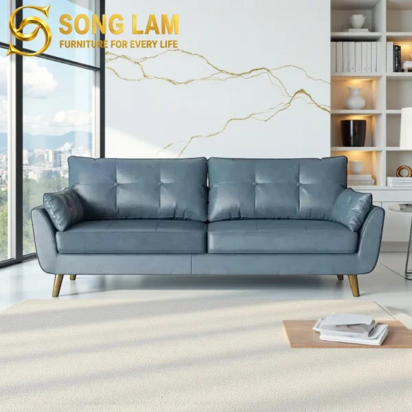 Sofa Băng Da Hiện Đại Nordic SIU0118 3 SIU0118 2