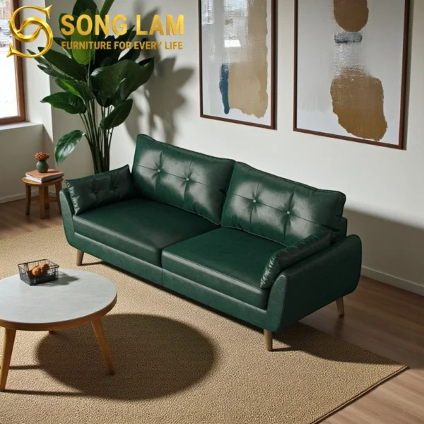 Sofa Băng Da Hiện Đại Nordic SIU0118 5 SIU0118 5