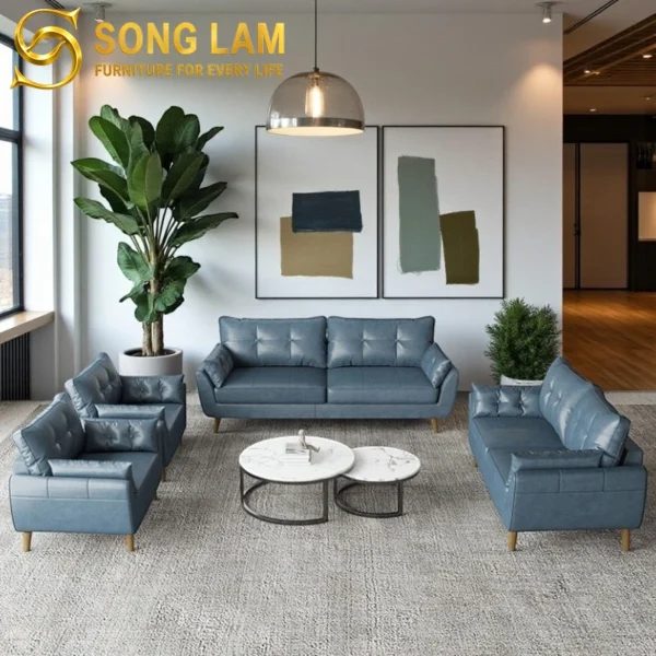 Sofa Băng Da Hiện Đại Nordic SIU0118 2 SIU0118 7