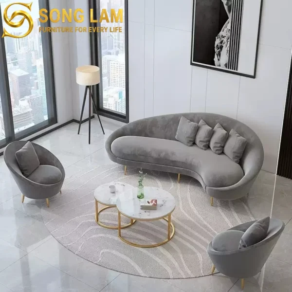Sofa Cong Hạt Đậu Hiện Đại Oceanic SIU02111 4 SIU02111 2