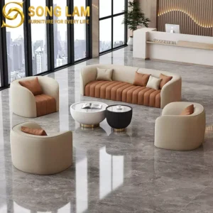 Sofa Cong Kẻ Múi Hiện Đại Nomad SIU02118 - Ảnh 8