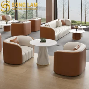 Sofa Cong Kẻ Múi Hiện Đại Nomad SIU02118 - Ảnh 5