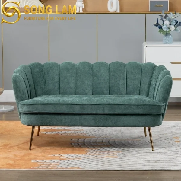 Sofa Cong Vải Nhung Thanh Lịch Celeste SIU0218 1 Sofa Cong Vải Nhung Thanh Lịch Celeste SIU0218 thiết kế theo yêu cầu tại Nội Thất Sông Lam