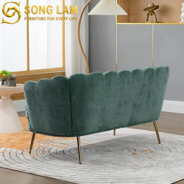 Sofa Cong Vải Nhung Thanh Lịch Celeste SIU0218 4 Sofa Cong Vải Nhung Thanh Lịch Celeste SIU0218 kiểu dáng sang trọng cho căn hộ, nhà phố và biệt thự