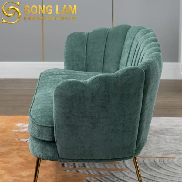 Sofa Cong Vải Nhung Thanh Lịch Celeste SIU0218 3 Sofa Cong Vải Nhung Thanh Lịch Celeste SIU0218 bọc vải cao cấp phong cách thanh lịch cho không gian nội thất cao cấp