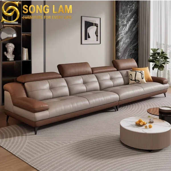 Sofa Băng Tựa Đầu Bật Hiện Đại Milan SIU0318 3 Sofa Băng Tựa Đầu Bật Hiện Đại Milan SIU0318 dáng băng hiện đại tối ưu không gian tiếp khách