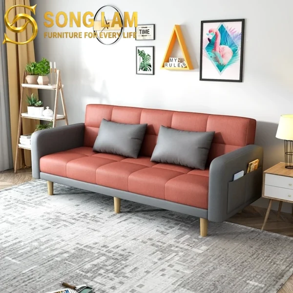 Sofa Giường Đa Năng Nệm Vải Hiện Đại Nordic SIU0411 14 SIU0411 10