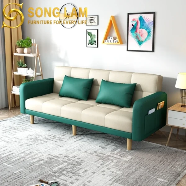 Sofa Giường Đa Năng Nệm Vải Hiện Đại Nordic SIU0411 7 SIU0411 16