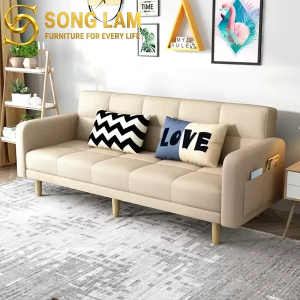 Sofa Giường Đa Năng Nệm Vải Hiện Đại Nordic SIU0411 5 SIU0411 6