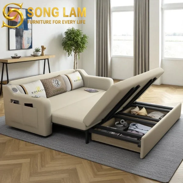 Sofa Giường Kéo Đa Năng Tích Hợp Hộc Lưu Trữ Hiện Đại SIU0412 1 SIU0412 2