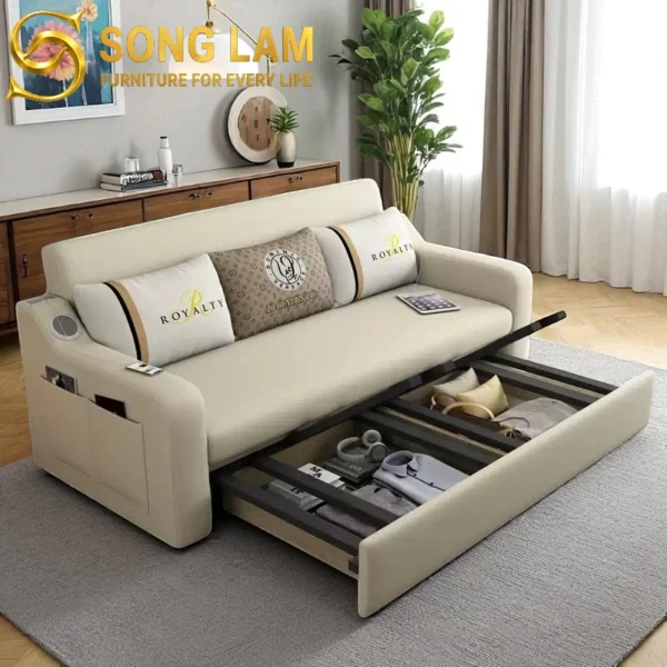 Sofa Giường Kéo Đa Năng Tích Hợp Hộc Lưu Trữ Hiện Đại SIU0412 6 SIU0412 4