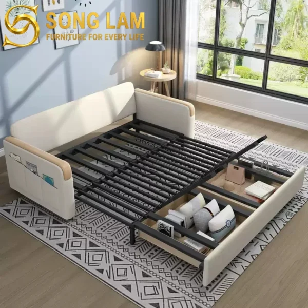 Sofa Giường Kéo Đa Năng Tích Hợp Hộc Lưu Trữ Hiện Đại SIU0412 2 SIU0412 8