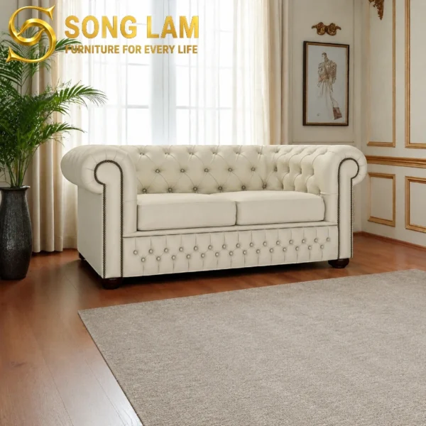 Sofa Băng Chesterfield Da Sang Trọng Cambridge SIU0811A 3 SIU0811A 4