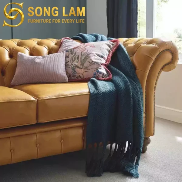 Sofa Băng Chesterfield Tân Cổ Điển Lancaster SIU0817 3 Sofa Băng Chesterfield Tân Cổ Điển Lancaster SIU0817 sofa băng phòng khách cao cấp thiết kế theo yêu cầu