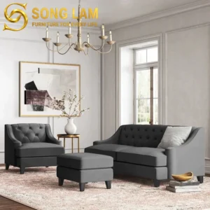 Sofa Băng Chesterfield Tân Cổ Điển Cambridge SIU0819 - Ảnh 2