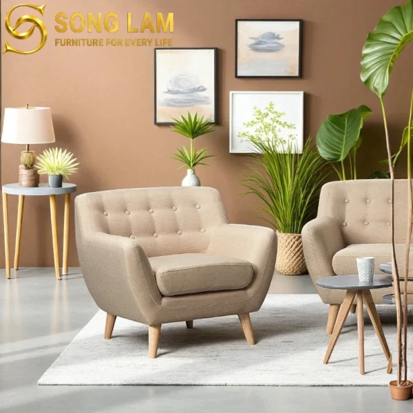 Sofa Đơn Vải Bắc Âu Chester SLD01112 3 SLD01112 1 2