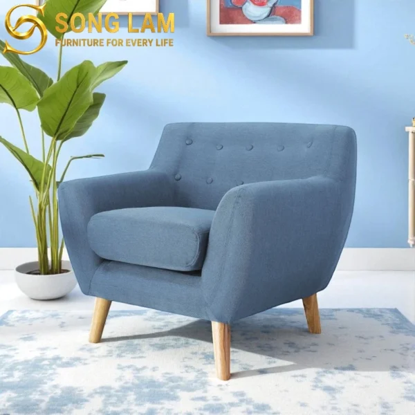 Sofa Đơn Vải Bắc Âu Chester SLD01112 1 SLD01112 1