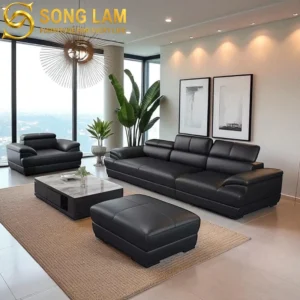 Sofa Đơn Da Thư Giãn Noir SLD0316 - Ảnh 2