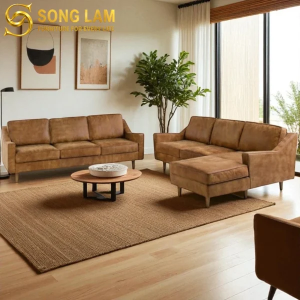 Sofa Góc Da Bò Ý Phòng Khách Hiện Đại Oslo SLH0111 2 Sofa Góc Da Bò Ý Phòng Khách Hiện Đại Oslo SLH0111 thiết kế sofa góc phòng khách hiện đại theo yêu cầu