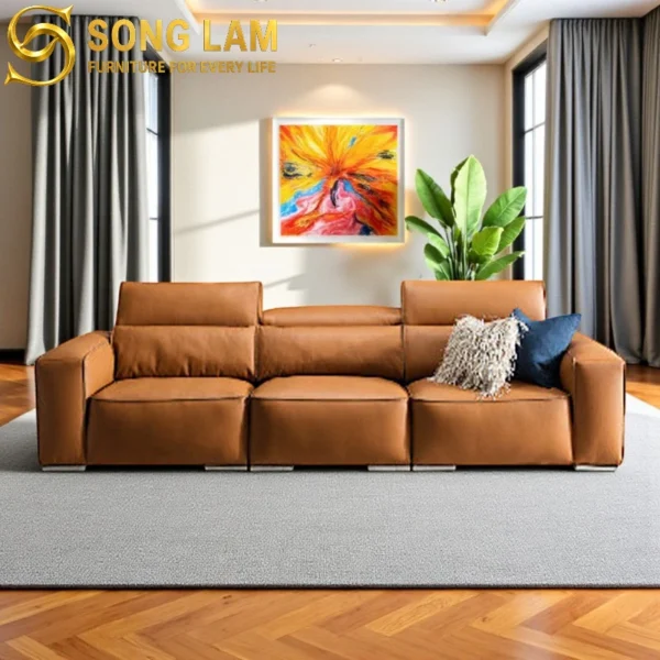 Sofa Góc Tựa Đầu Bật Hiện Đại Torino SLI0313 thiết kế sofa góc phòng khách hiện đại theo yêu cầu