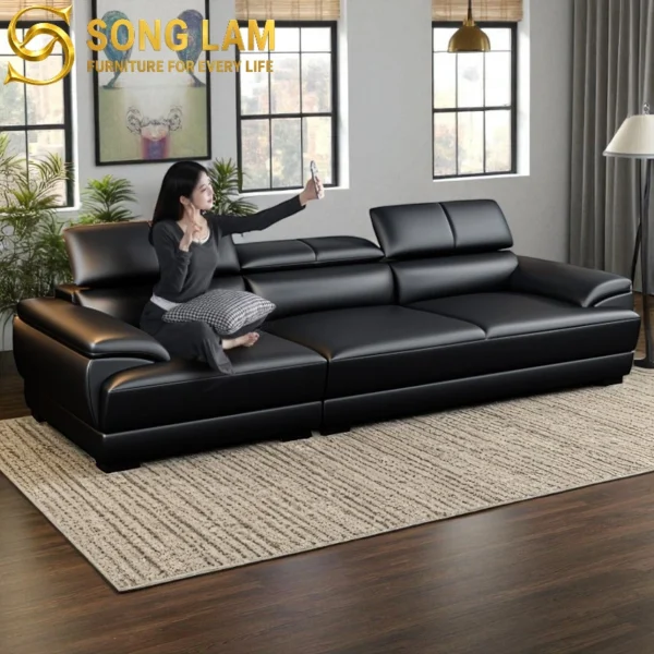Sofa Băng Tựa Đầu Điều Chỉnh Baxtex SLI0318 chất liệu cao cấp phong cách thanh lịch cho phòng khách sang trọng