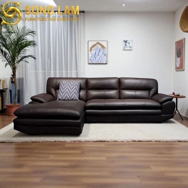 Sofa Góc Da Hiện Đại Maverick SLU01110 1 SLU01110 12