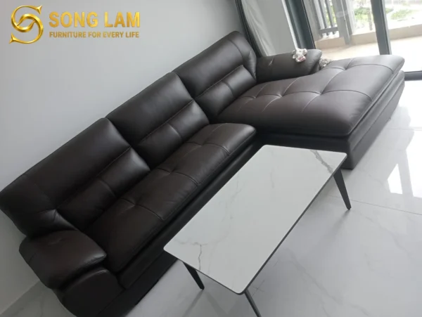 Sofa Góc Da Hiện Đại Maverick SLU01110 12 SLU01110 9