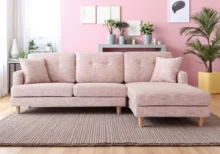 Sofa Góc Vải Hiện Đại Elio SLU01111 thiết kế sofa góc phòng khách hiện đại theo yêu cầu