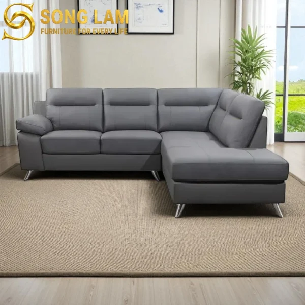 Sofa Góc Hiện Đại Meridian SLU0114 1 Sofa Góc Hiện Đại Meridian SLU0114 góc nghiêng làm nổi bật đường nét thiết kế phù hợp sofa may đo cho căn hộ và nhà phố
