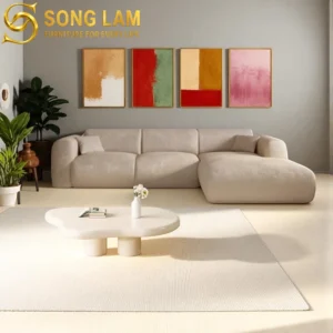 Sofa Góc Tối Giản Phong Cách Mellow SLU0116 - Ảnh 2
