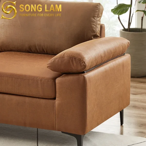 Sofa Góc Da Phong Cách Hiện Đại Austin SLU0119 3 Sofa Góc Da Phong Cách Hiện Đại Austin SLU0119 phong cách hiện đại cho phòng khách biệt thự sang trọng