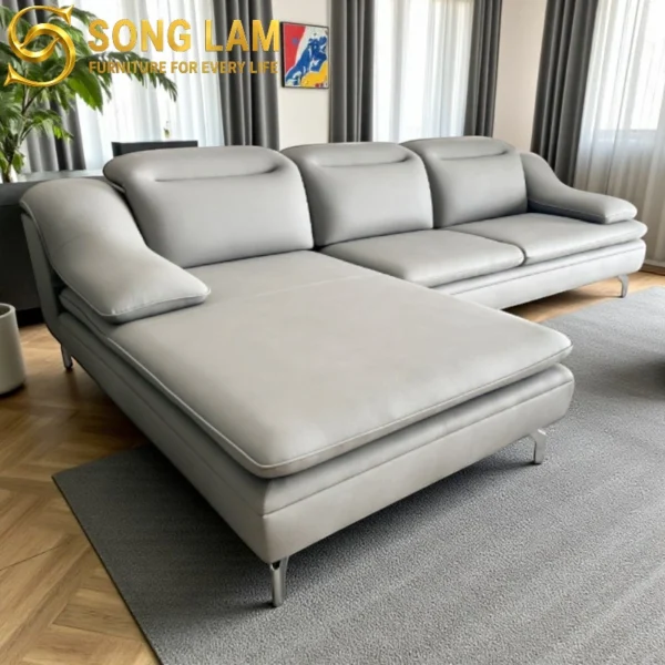 Sofa Góc Tựa Đầu Bật Hiện Đại Haven SLU03116 5 Sofa Góc Tựa Đầu Bật Hiện Đại Haven SLU03116 thiết kế sofa góc phòng khách hiện đại theo yêu cầu