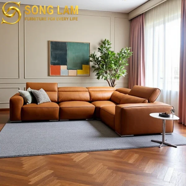 Sofa Góc Tựa Đầu Bật Phòng Khách Torino SLU0313 1 Sofa Góc Tựa Đầu Bật Phòng Khách Torino SLU0313 thiết kế sofa góc phòng khách hiện đại theo yêu cầu