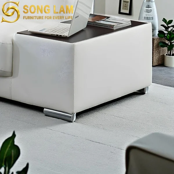 Sofa Góc Tựa Đầu Bật Hiện Đại Celine SLU0315 3 Sofa Góc Tựa Đầu Bật Hiện Đại Celine SLU0315 phong cách hiện đại cho phòng khách biệt thự sang trọng