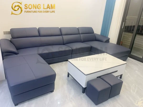 Sofa Góc Tựa Đầu Bật Sang Trọng Baxter SLU0316 5 Sofa Góc Tựa Đầu Bật Sang Trọng Baxter SLU0316 góc nhìn khác giúp khách hàng dễ hình dung khi sử dụng phù hợp sofa may đo cho căn hộ và nhà phố
