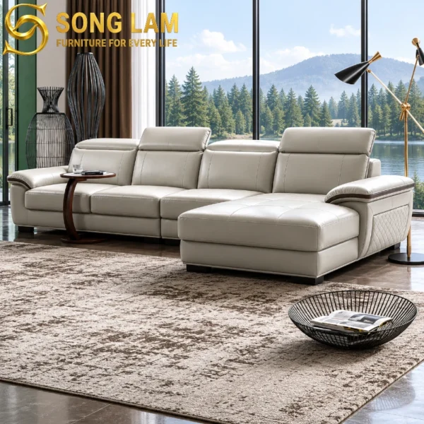 Sofa Góc Tựa Đầu Bật Hiện Đại Aster SLU0319 3 SLU0319 4