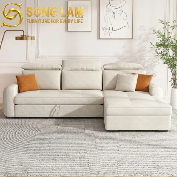 Sofa Bed Tựa Đầu Điều Chỉnh Hiện Đại Milan SLU0418 3 SLU0418 2