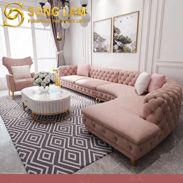 Sofa Góc Tân Cổ Điển Chesterfield Windsor SLU08111 2 SLU08111 3