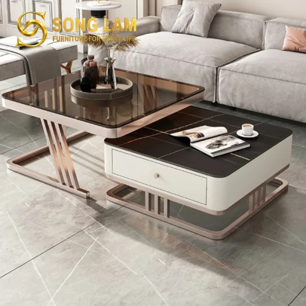 Bàn Trà Vuông Ngăn Kéo Hiện Đại Flexible TS212114 5 TS212114 8