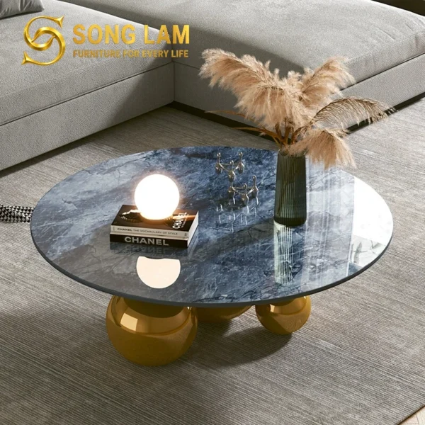 Bàn Trà Mặt Đá Nghệ Thuật Soul TS221112 3 TS221112 4 1
